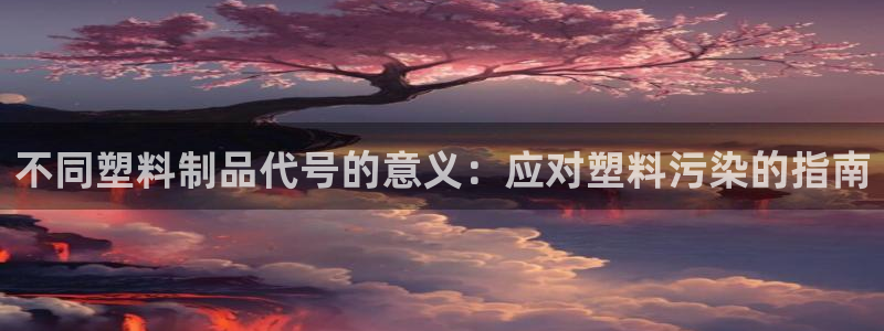 太阳商城贵宾会2017cm：不同塑料制品代号的意义：应对塑料