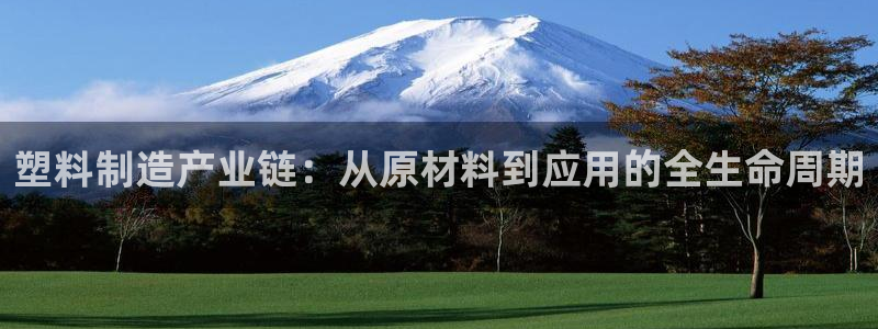 太阳集团网站1088vip：塑料制造产业链：从原材料到应用的